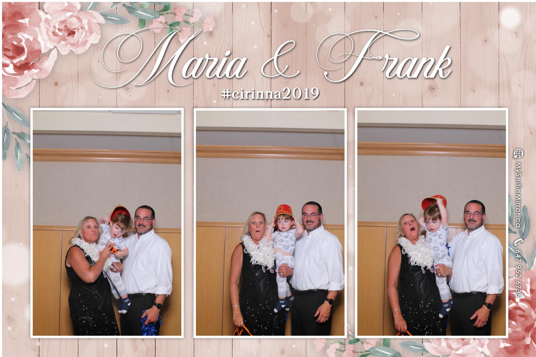 Wedding of Frank and Maria  | View more photos from the event at gallery.myselfiemirror.ca/u/romanmyselfiemirrorca/Wedding-of-Frank-and-Maria